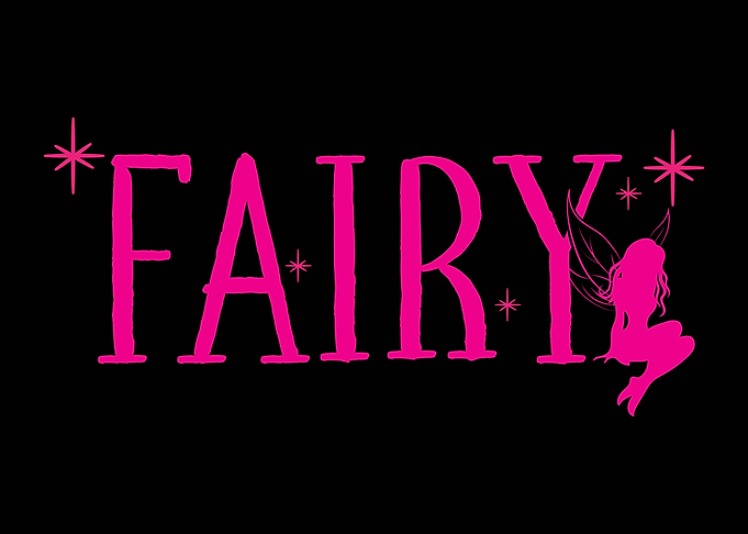 Fairycore Fairy Text Art