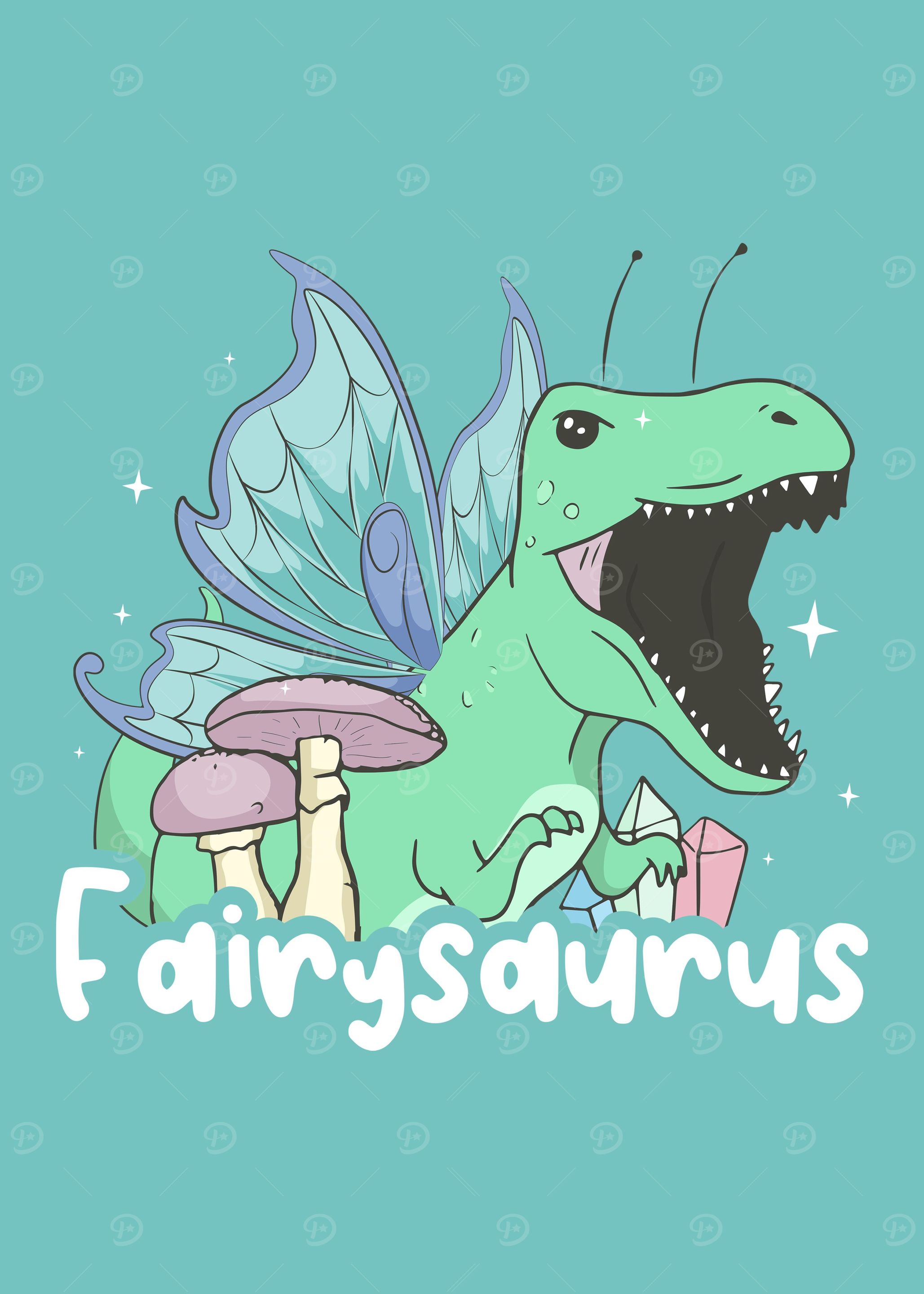 Fairycore Fairy Dinosaur