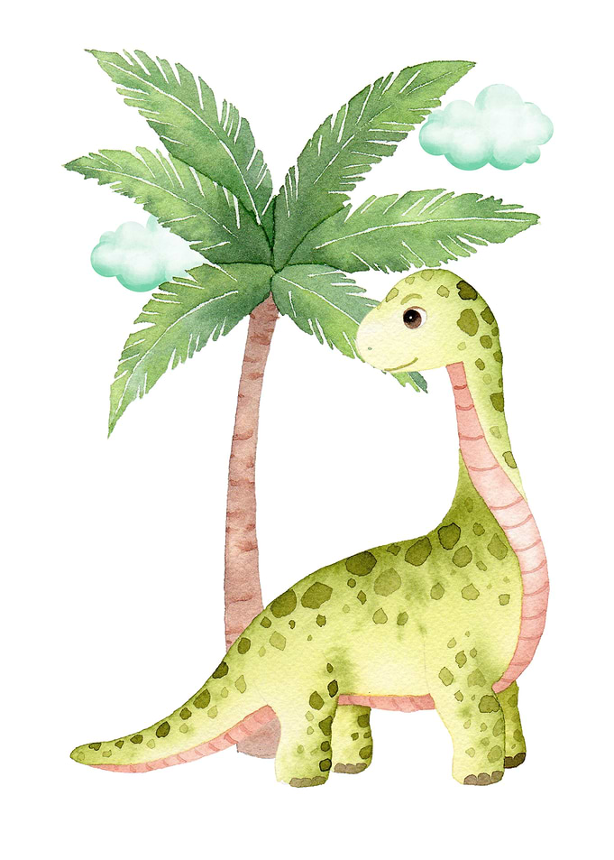 little green dinosaur