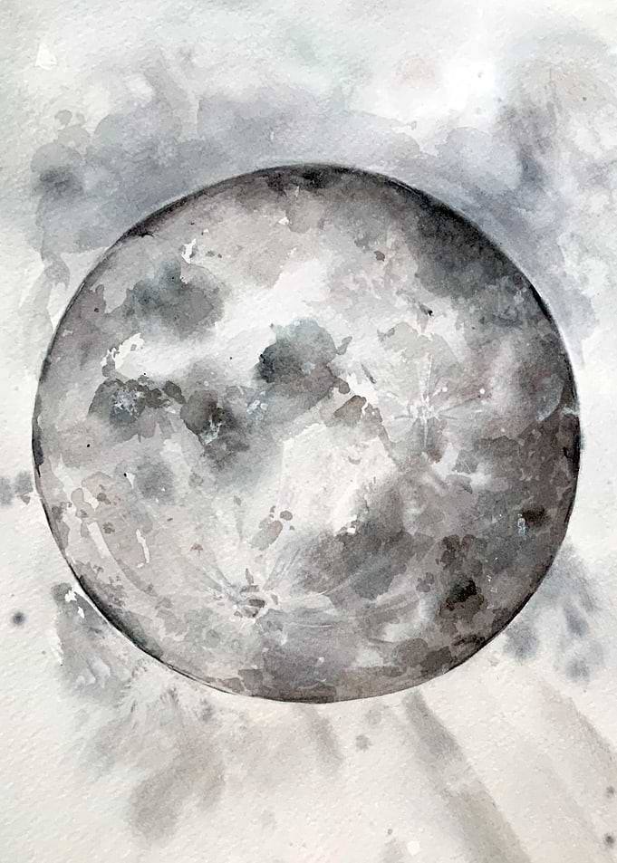 The moon