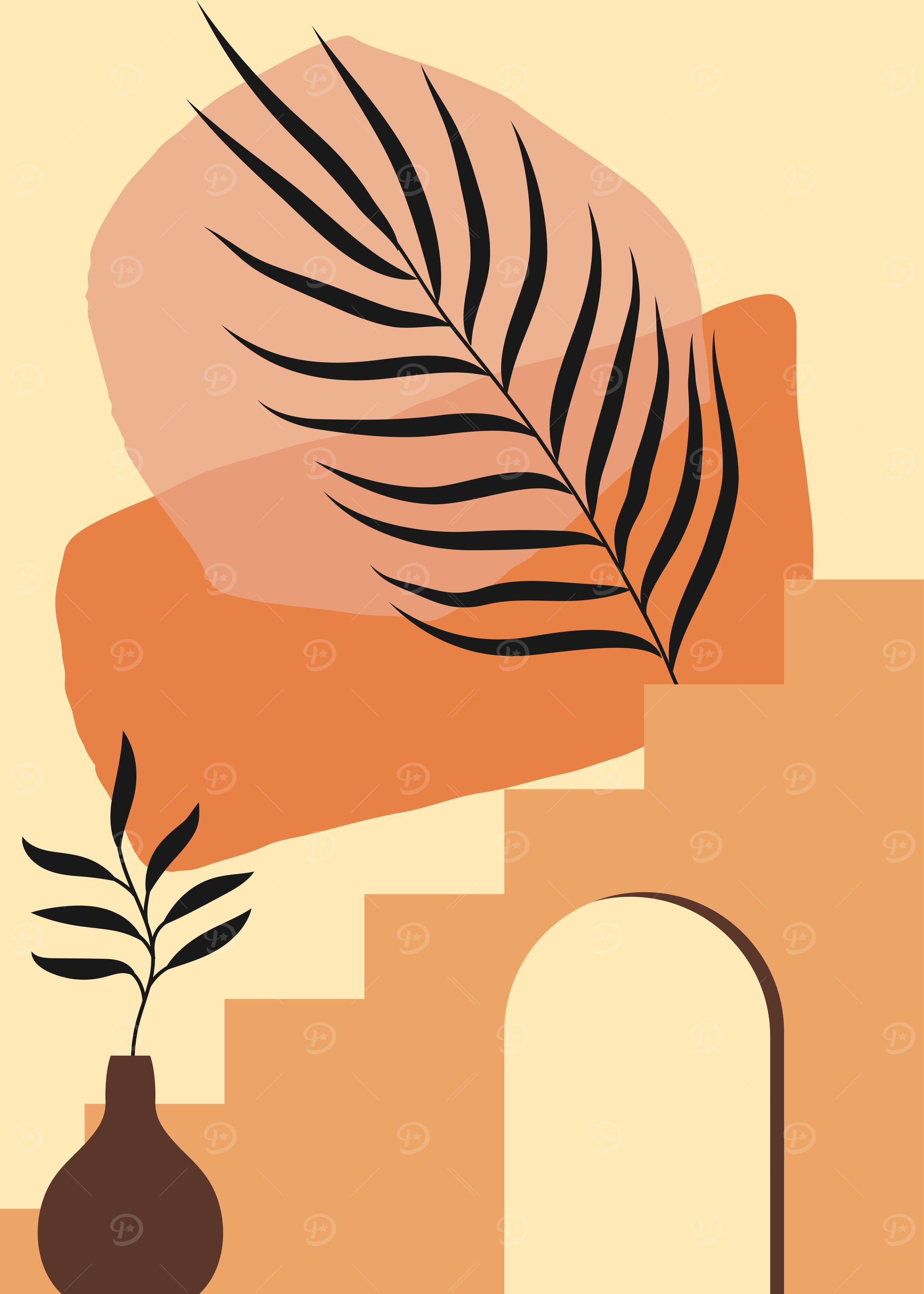 Scandinavian nordic floral