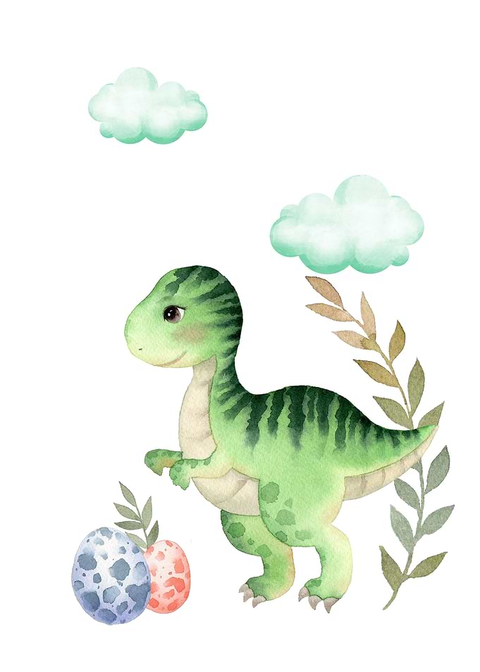 small green dinosaur