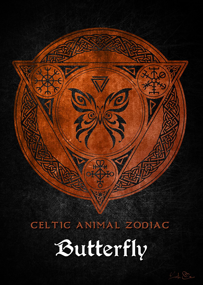 Viking butterfly zodiac