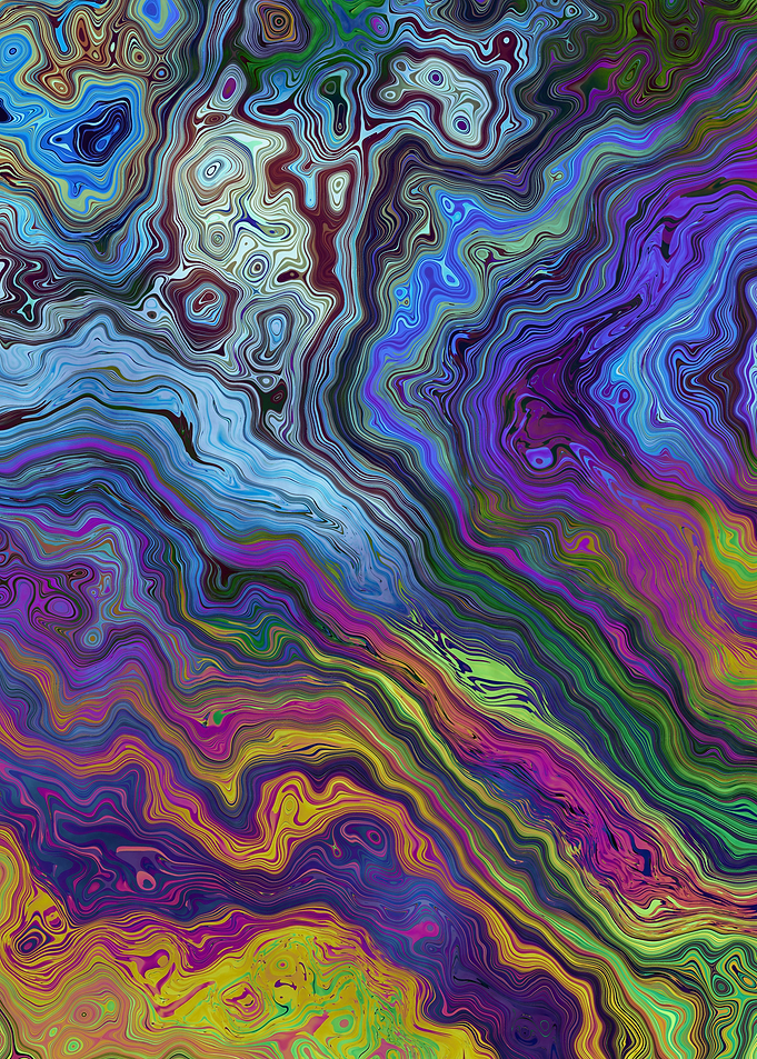 Psychedelic Marble 34