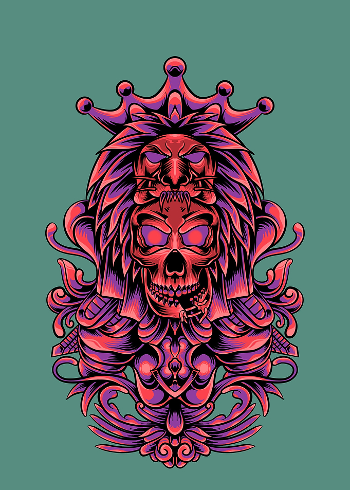 jungle king skull