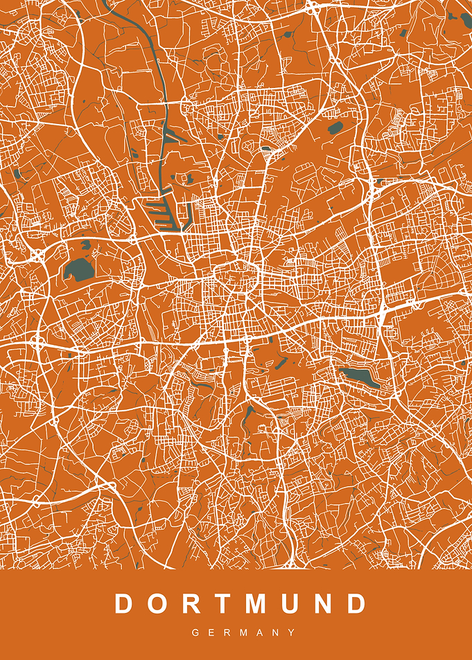 DORTMUND Map GERMANY