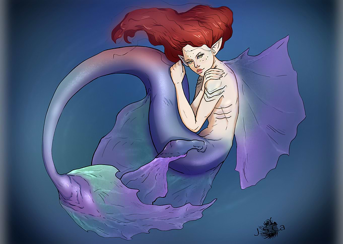 Purple Mermaid