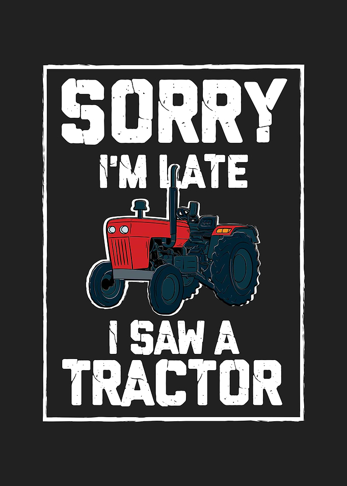 Tractor Girl Farmer