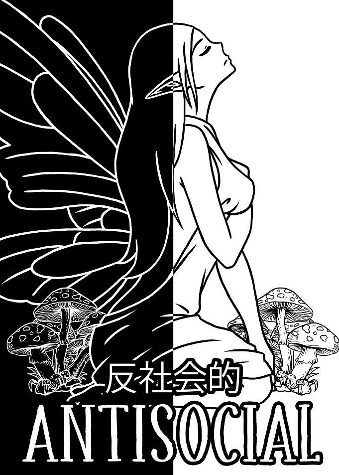 Fairycore Fairy Antisocial