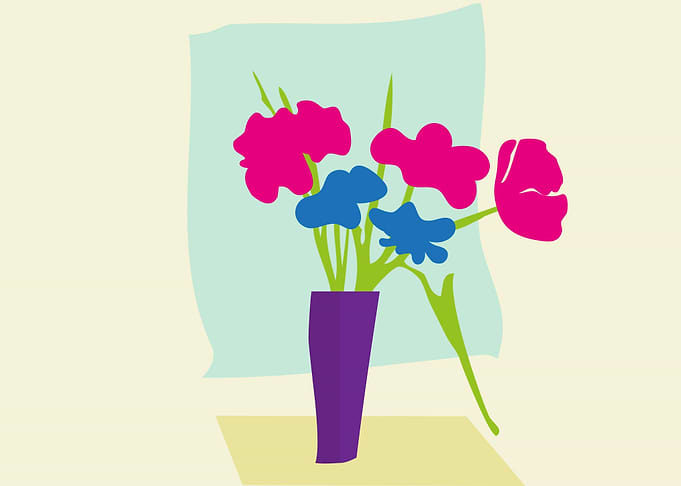 Flower Vase Bouquet