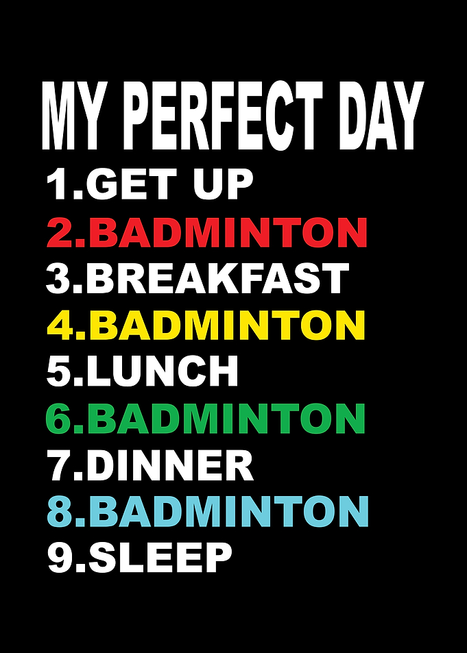 My Perfect Tag Badminton