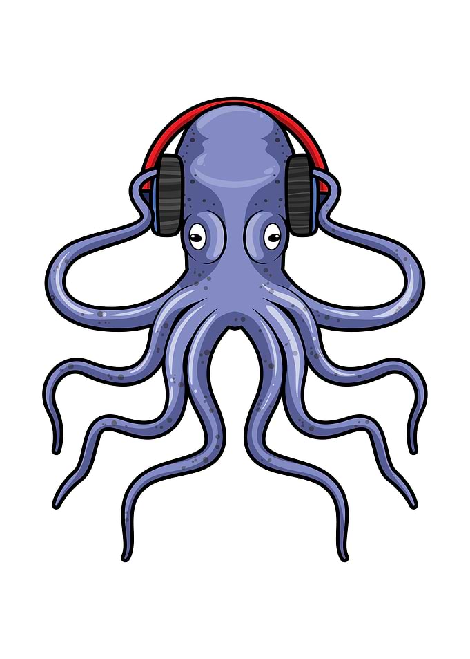Octopus Music Headphone