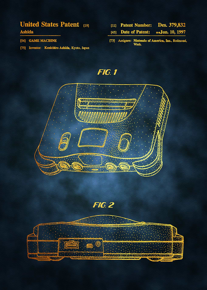 24 Nintendo 64 Patent 199