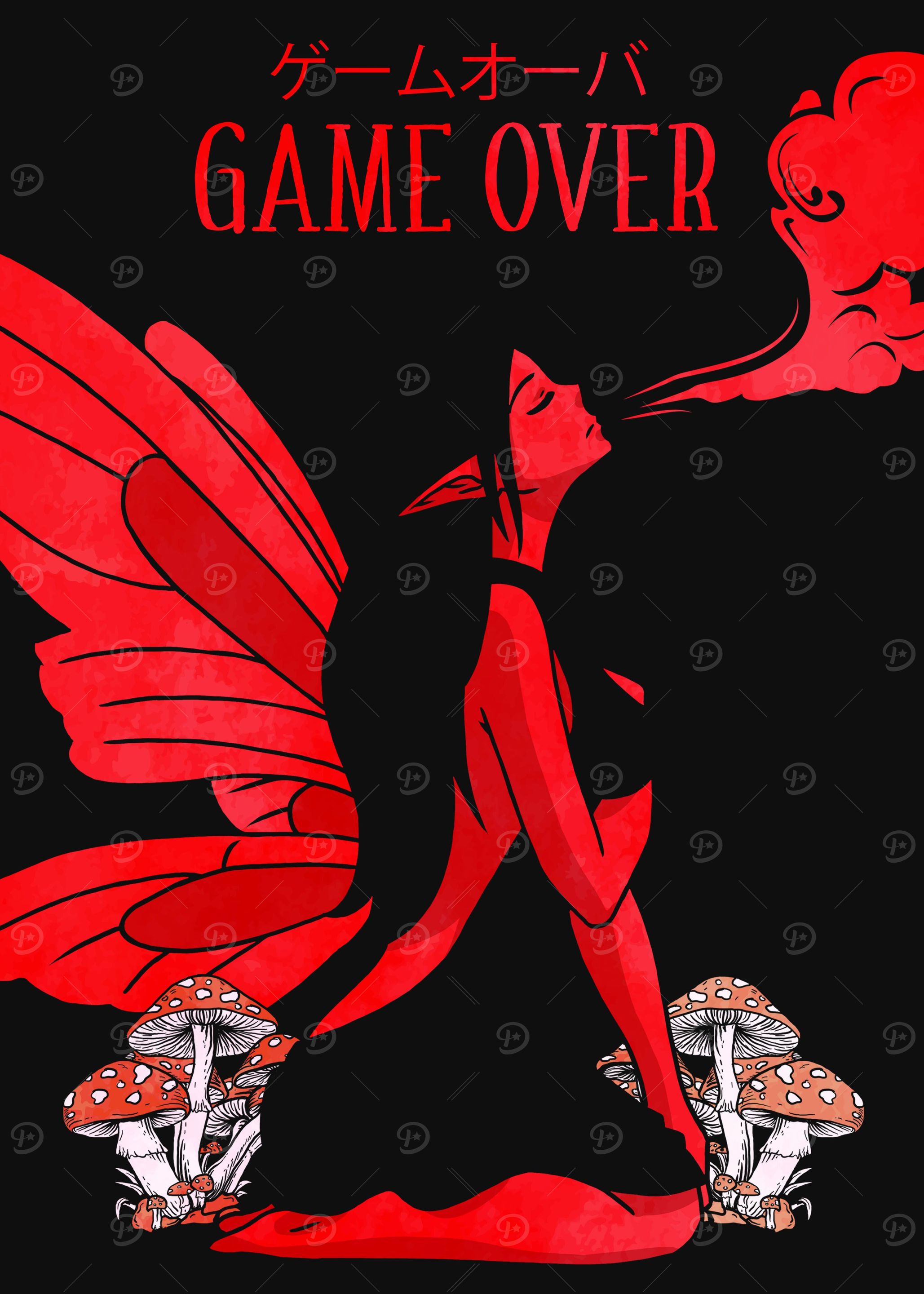 Fairycore Fairy Game Over