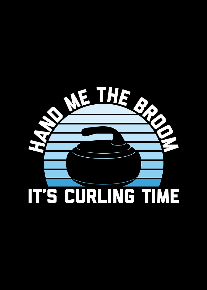 Curling Player Curler Gift