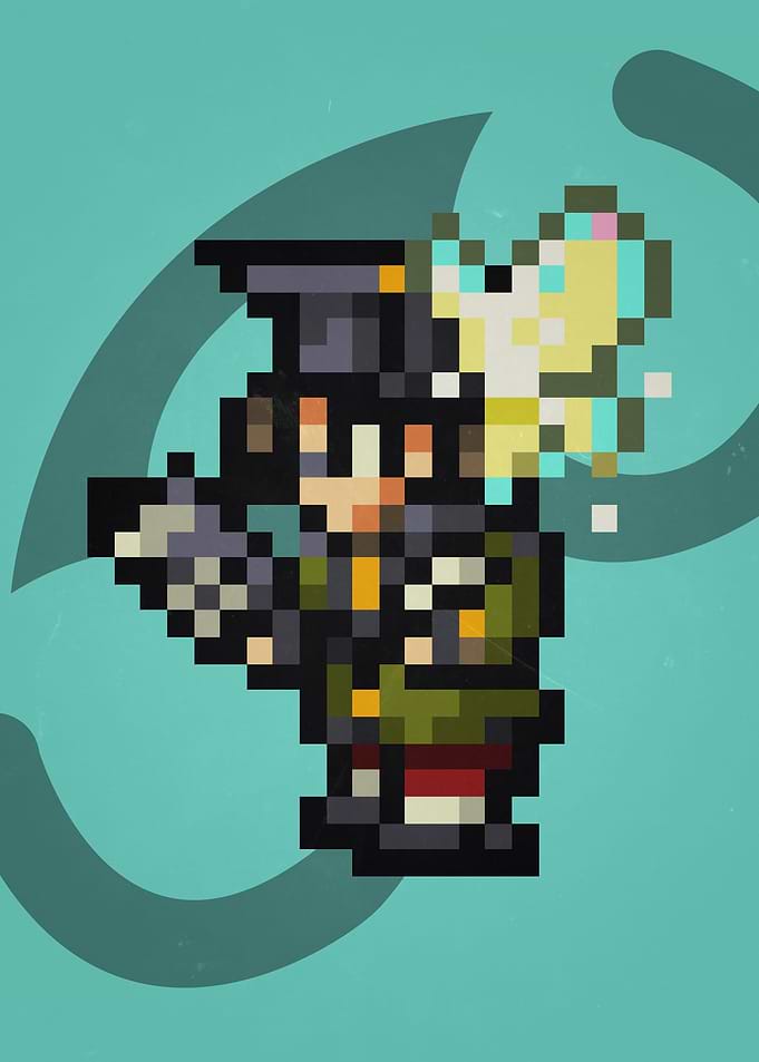 FF XIV Pixel Scholar