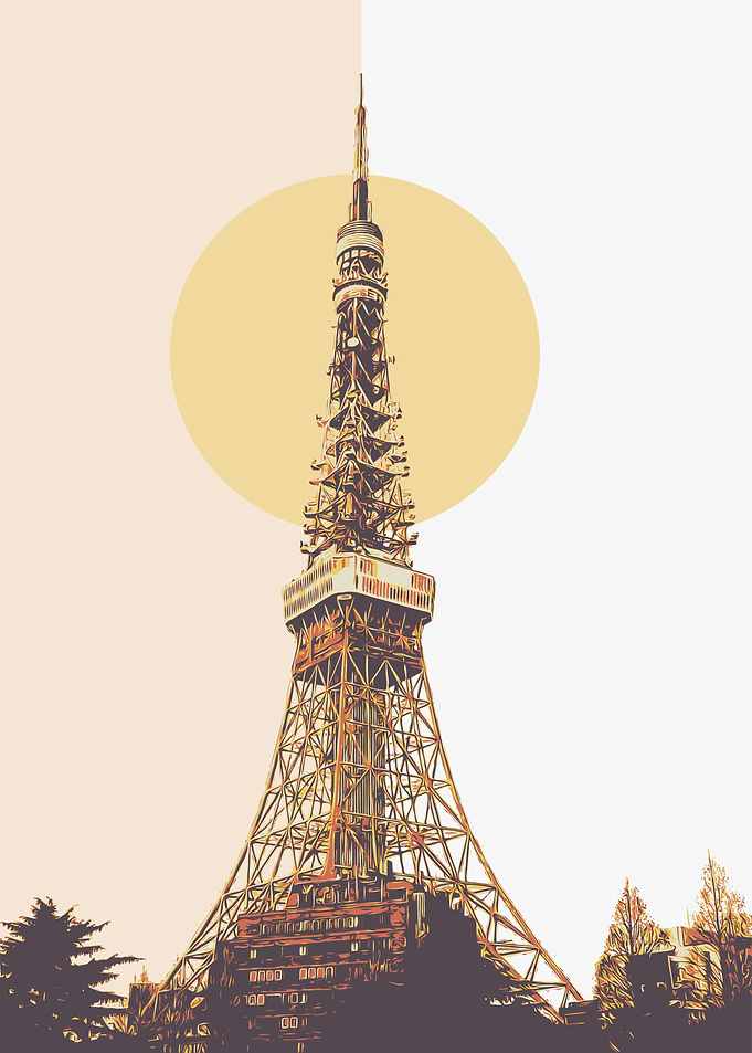 Tokyo Tower Artwork