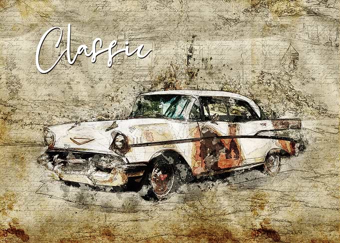 vintage classic car
