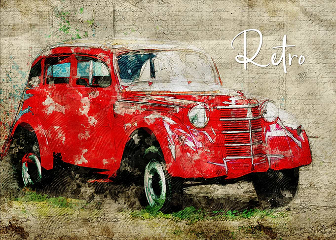 vintage classic car