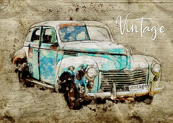 Retro car classic