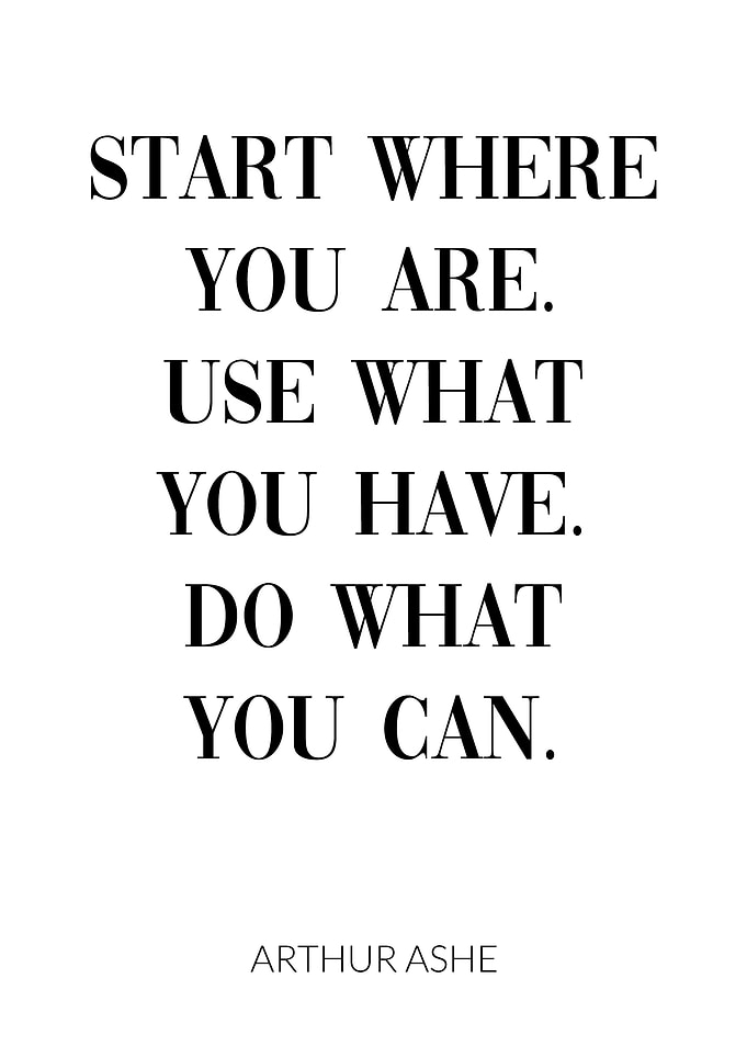 Arthur Ashe Quote