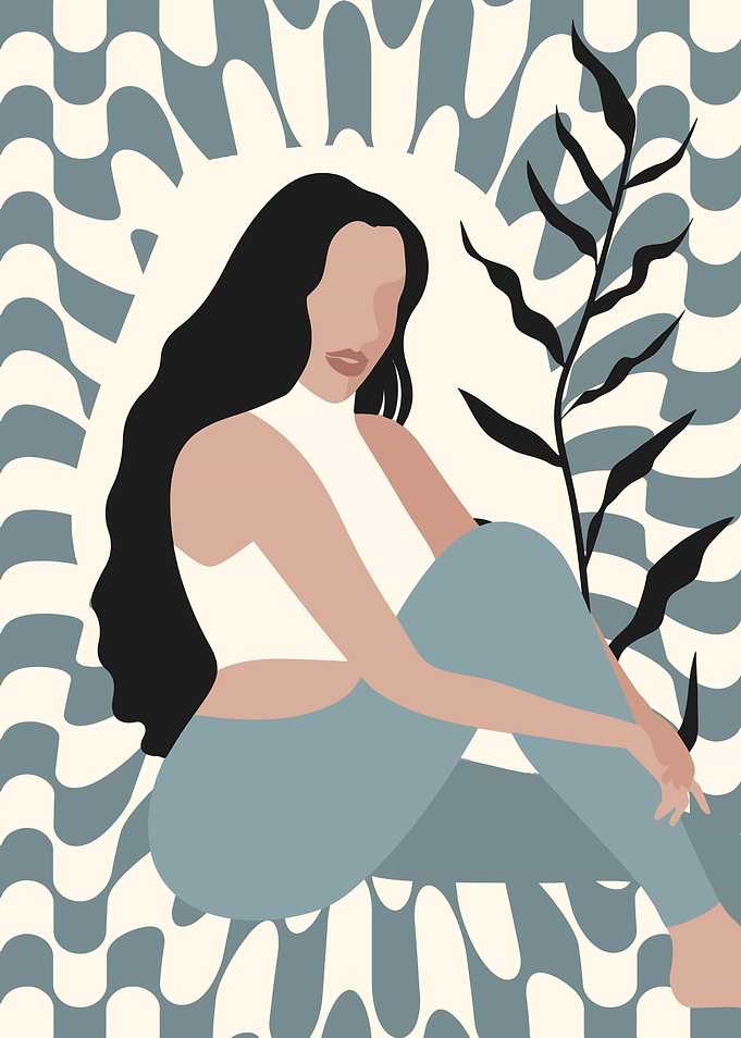 Vintage Latino Woman