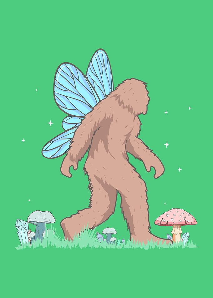 Fairycore Fairy Bigfoot