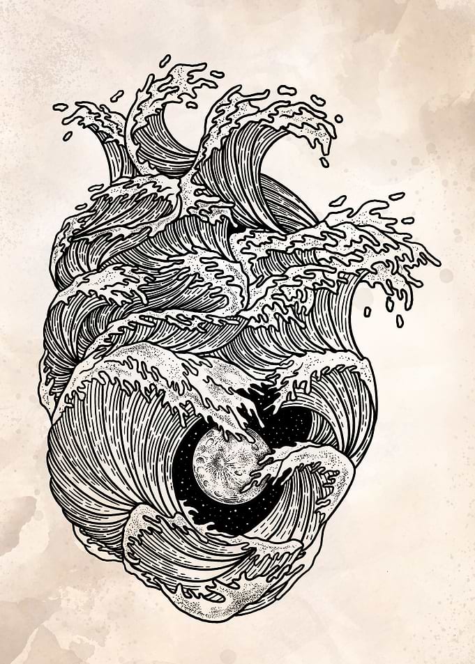 wave hearth