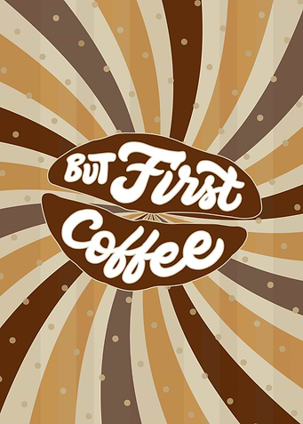 Retro But First Coffee