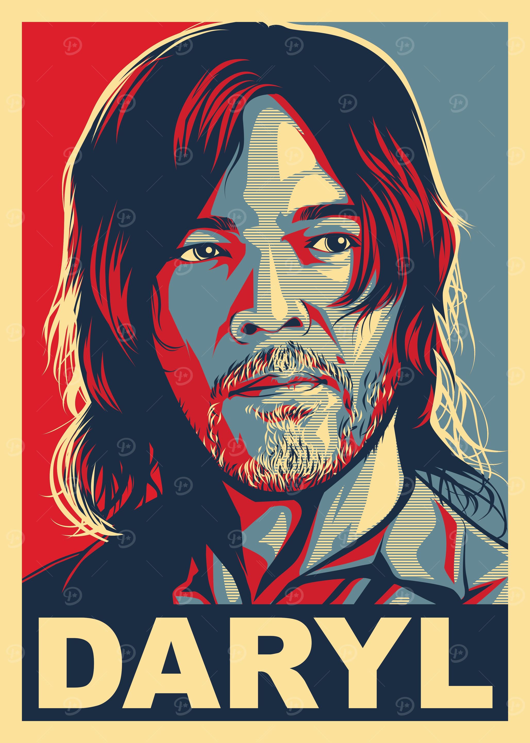 Daryl Dixon hope portrait