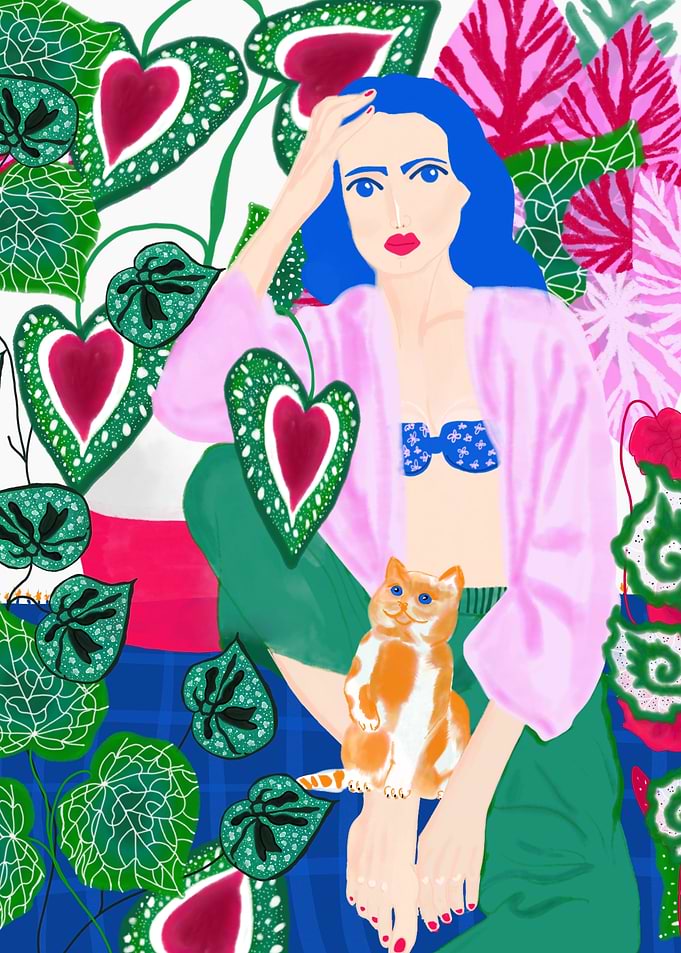 Woman at Home