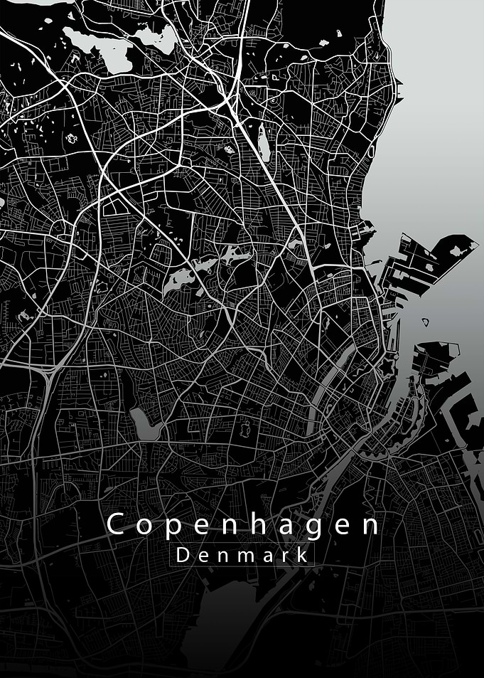 Copenhagen City Map