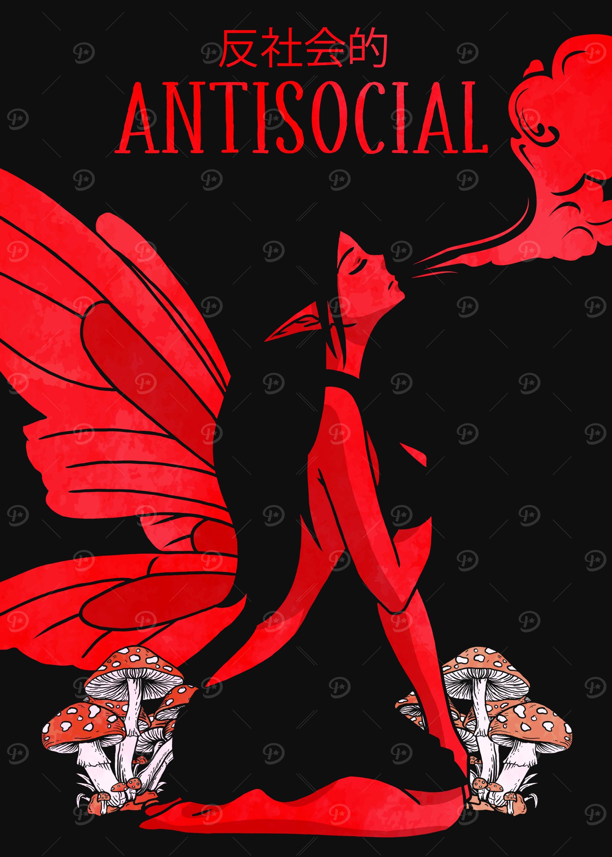 Fairycore Fairy Antisocial