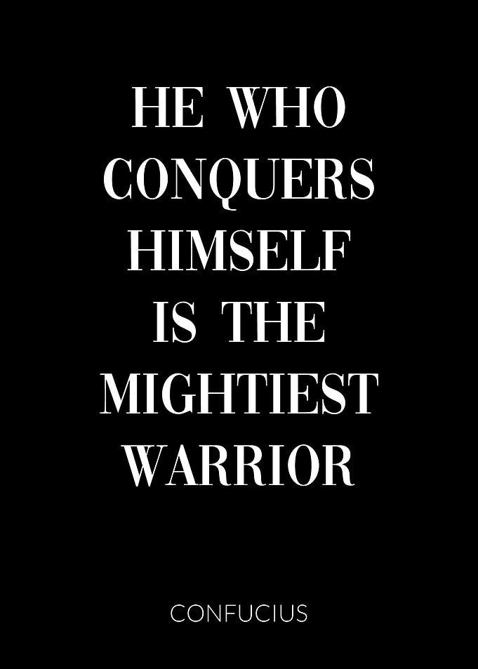 Confucius Quote Conquer