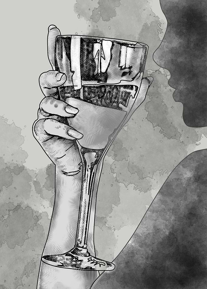 wine glass