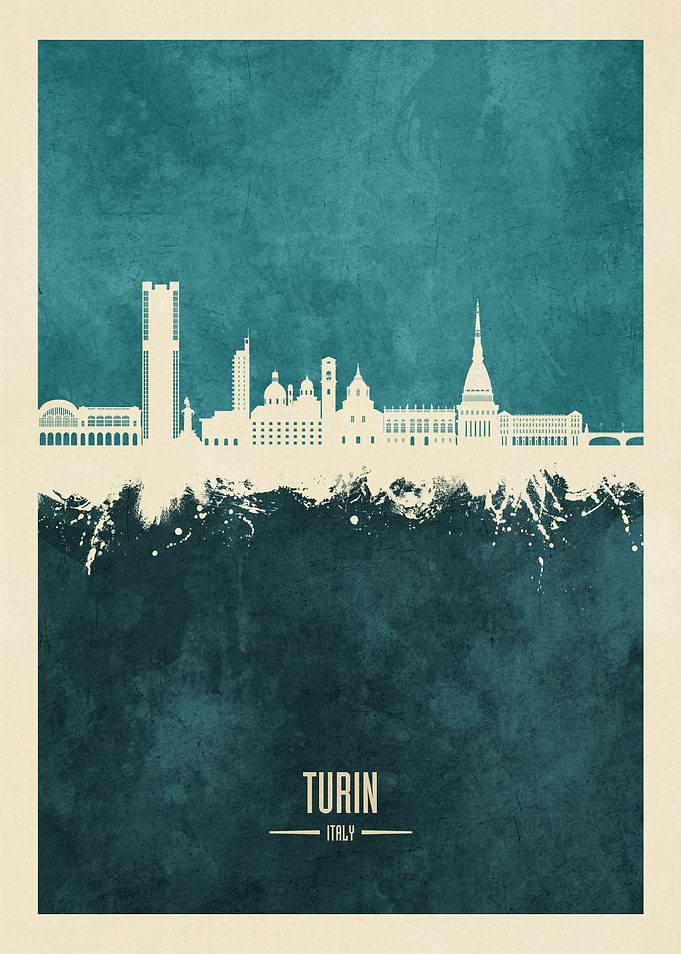 Turin Skyline Italy