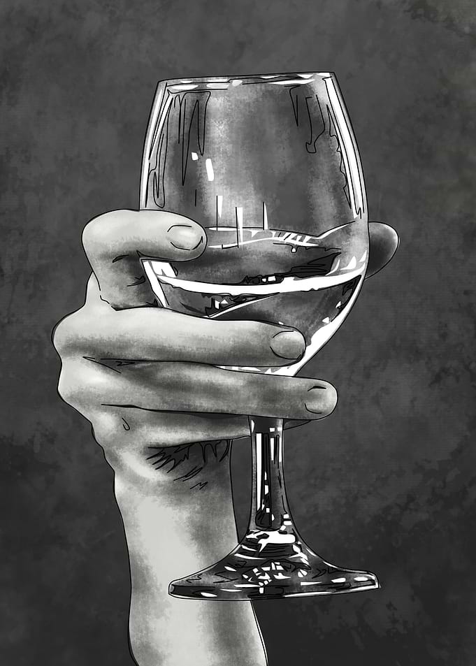 wine glass