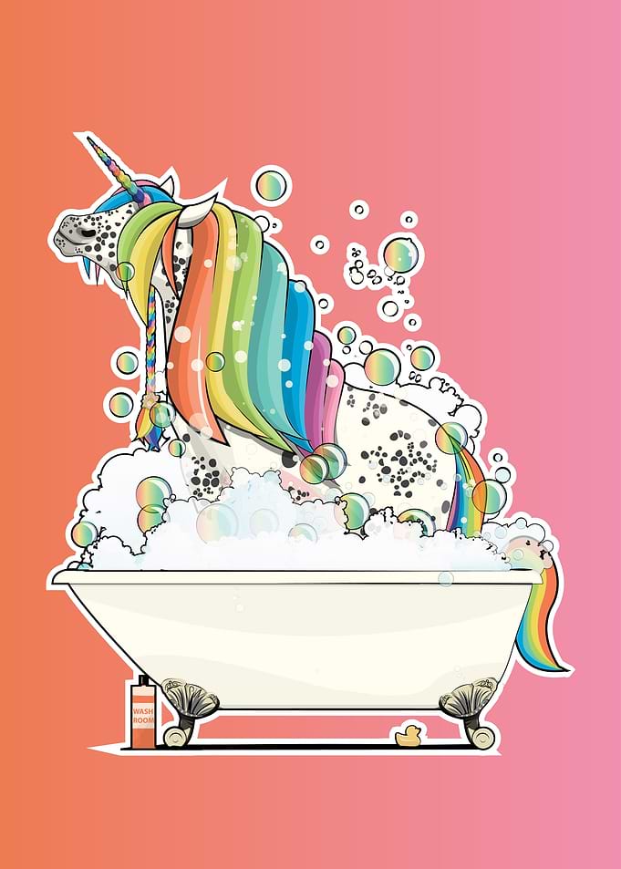 Unicorn in the Bath