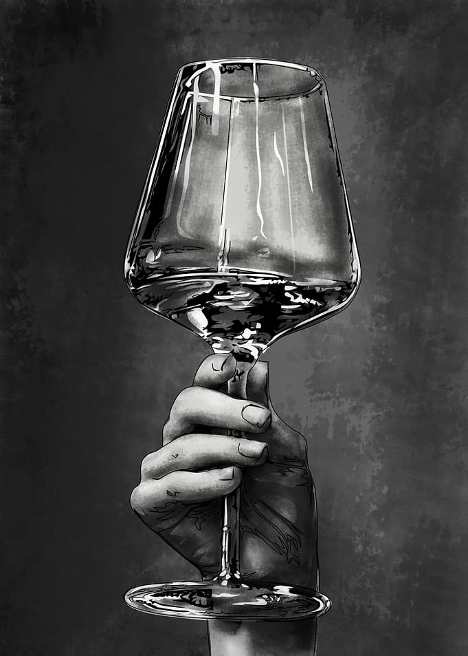 wine glass