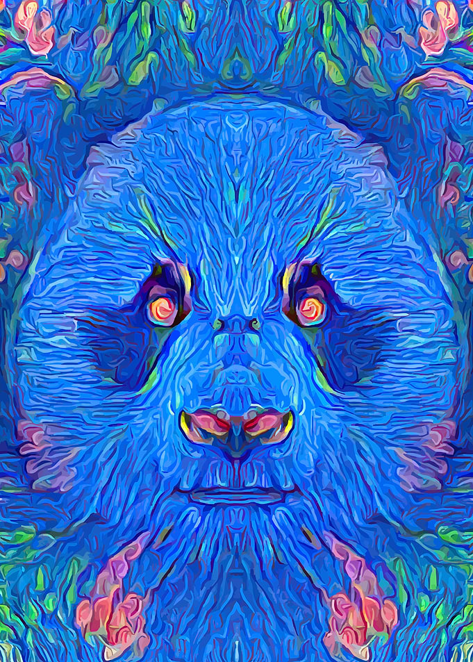 Panda Fairy Portrait