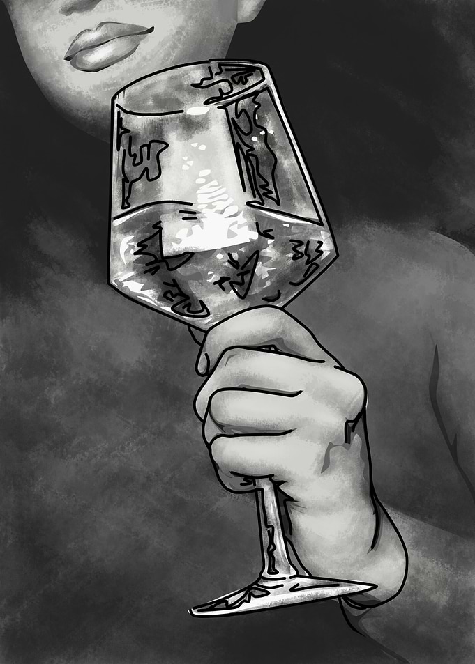wine glass