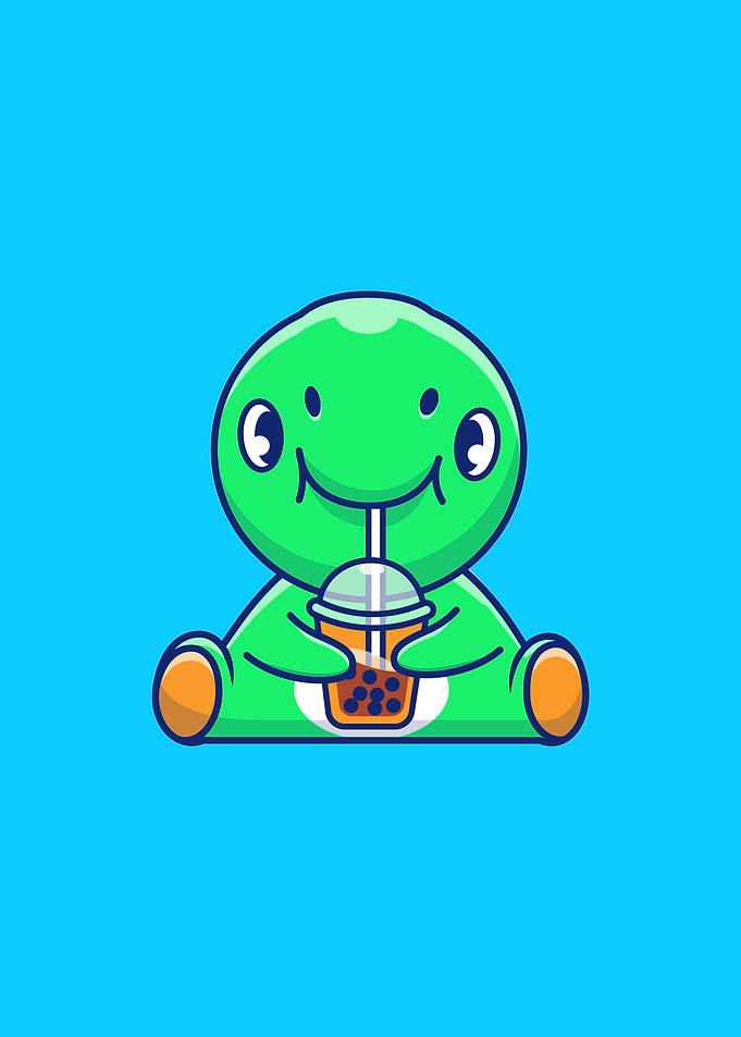 Cute Dinosaur Drink