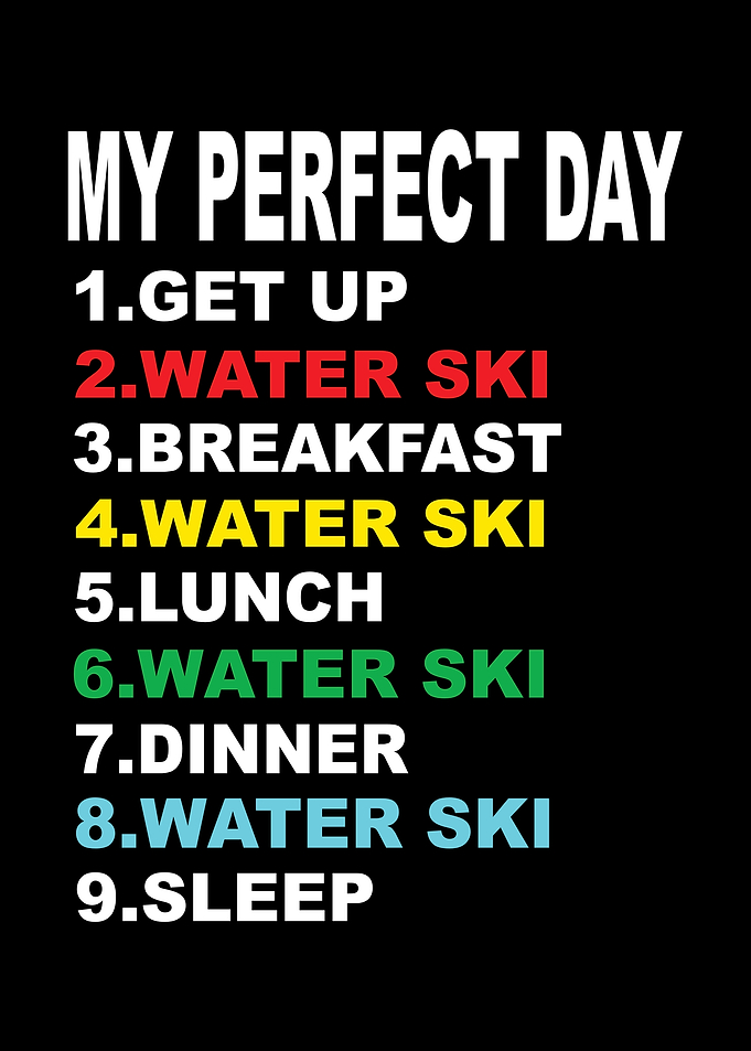 My Perfect Tag Water Ski