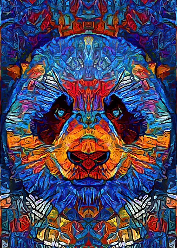 Panda Magic Mosaic