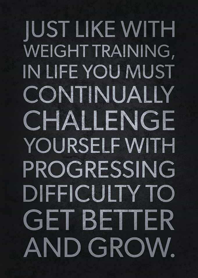 Weight Training and Life