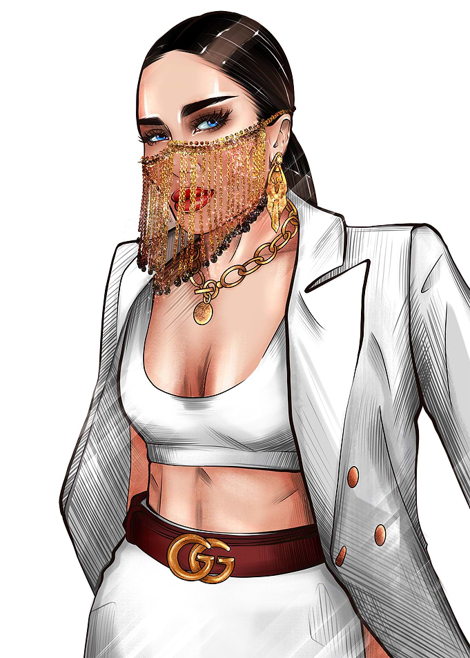 Businesswoman in jacket