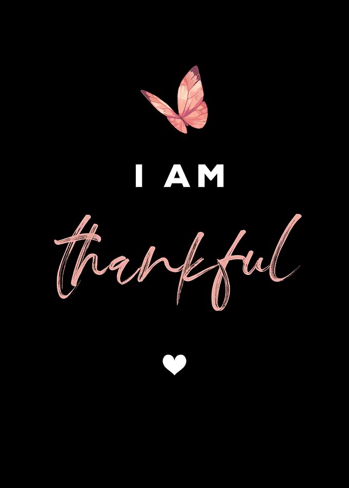 I am thankful