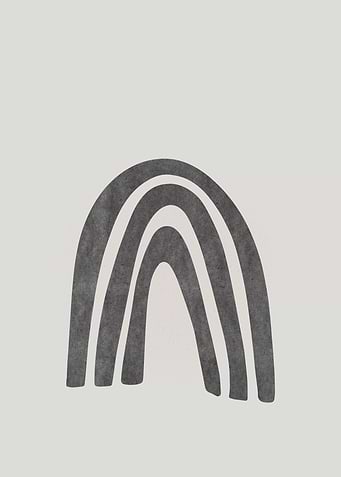 Abstract Boho Arches