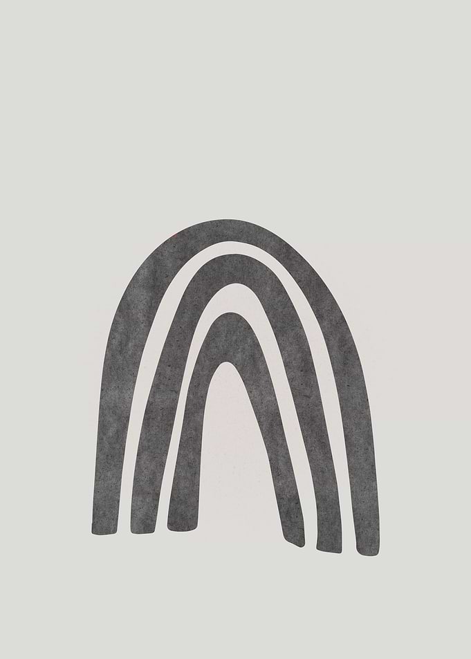 Abstract Boho Arches