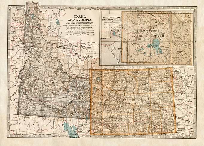IDAHO WYOMING USA